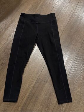 GAIAM Black Kids Leggings